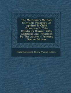 Couverture_The Montessori Method