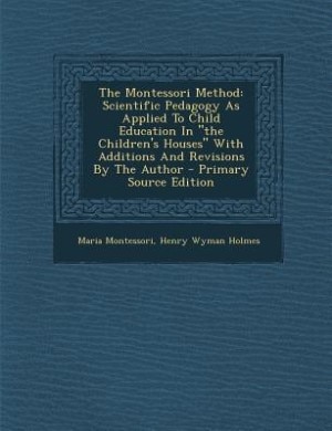 Couverture_The Montessori Method