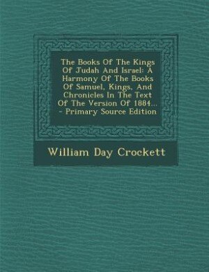Front cover_The Books Of The Kings Of Judah And Israel