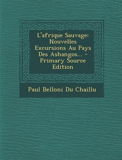 Couverture_L'afrique Sauvage