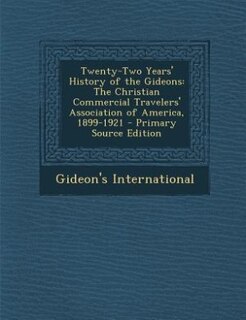 Couverture_Twenty-Two Years' History of the Gideons