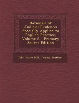 Front cover_Rationale of Judicial Evidence