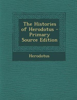 Front cover_The Histories of Herodotus