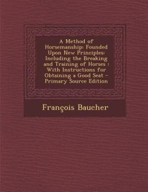 Front cover_A Method of Horsemanship