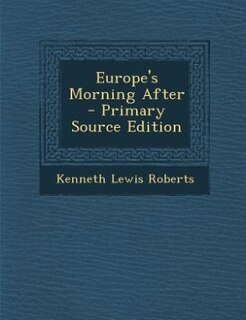 Couverture_Europe's Morning After - Primary Source Edition