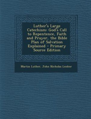 Couverture_Luther's Large Catechism
