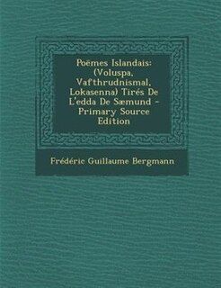 Front cover_Poëmes Islandais