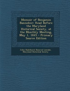 Couverture_Memoir of Benjamin Banneker