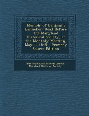 Couverture_Memoir of Benjamin Banneker