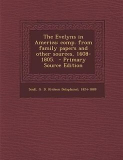 Couverture_The Evelyns in America