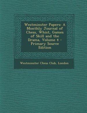 Front cover_Westminster Papers