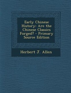 Front cover_Early Chinese History