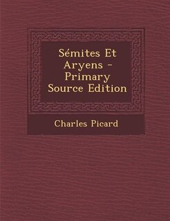 Front cover_Sémites Et Aryens