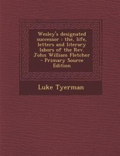 Couverture_Wesley's designated successor
