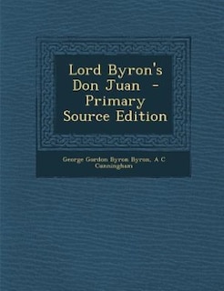 Couverture_Lord Byron's Don Juan