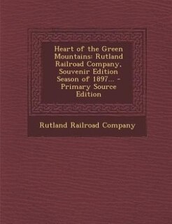 Front cover_Heart of the Green Mountains