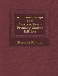 Front cover_Airplane Design and Construction