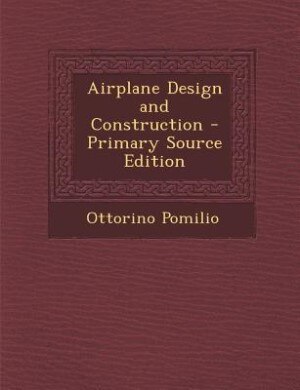 Front cover_Airplane Design and Construction