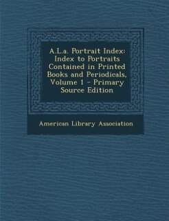 Couverture_A.L.a. Portrait Index