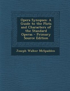 Couverture_Opera Synopses