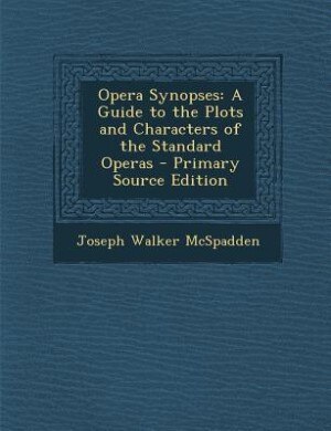 Couverture_Opera Synopses