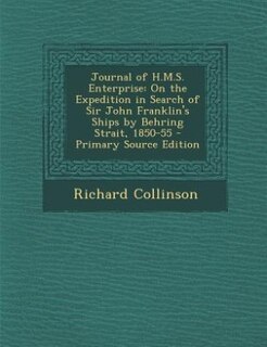 Couverture_Journal of H.M.S. Enterprise
