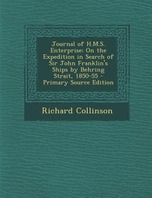 Couverture_Journal of H.M.S. Enterprise