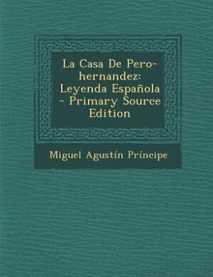 Couverture_La Casa De Pero-hernandez