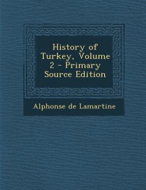 Front cover_History of Turkey, Volume 2