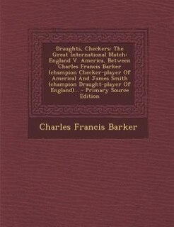 Couverture_Draughts, Checkers