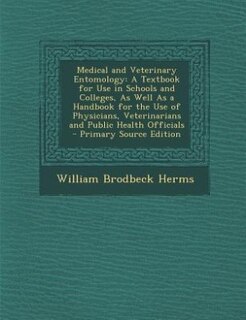 Couverture_Medical and Veterinary Entomology