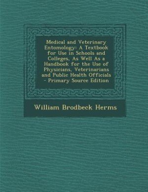 Couverture_Medical and Veterinary Entomology