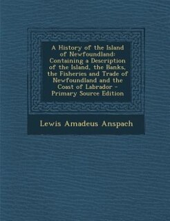 Couverture_A History of the Island of Newfoundland