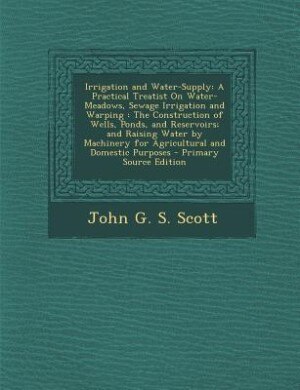 Front cover_Irrigation and Water-Supply