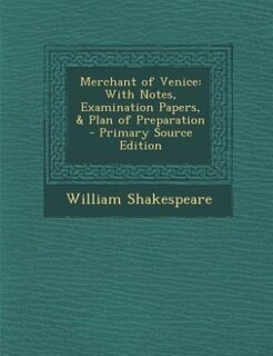 Front cover_Merchant of Venice