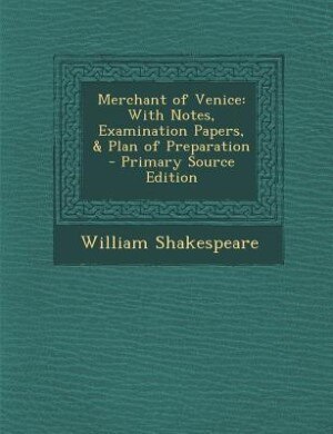 Front cover_Merchant of Venice