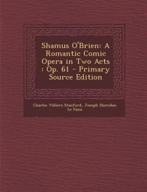 Front cover_Shamus O'Brien