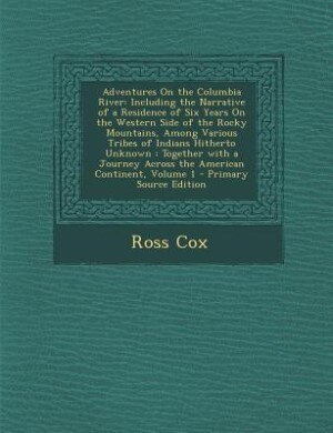 Couverture_Adventures On the Columbia River