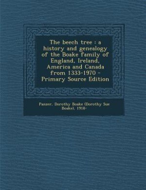 Front cover_The beech tree