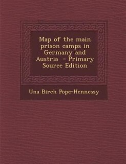 Map of the main prison camps in Germany and Austria