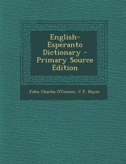 Front cover_English-Esperanto Dictionary