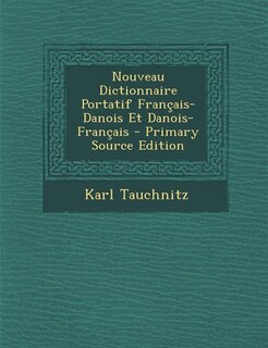 Couverture_Nouveau Dictionnaire Portatif Français-Danois Et Danois-Français