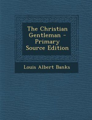 Front cover_The Christian Gentleman