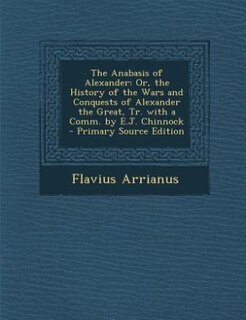 Couverture_The Anabasis of Alexander