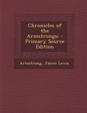 Couverture_Chronicles of the Armstrongs;