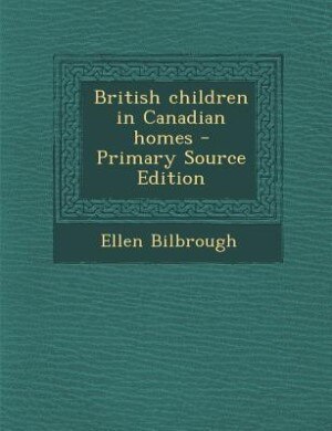 Front cover_British children in Canadian homes