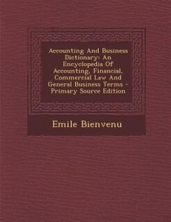 Front cover_Accounting And Business Dictionary