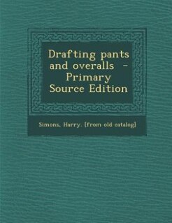 Front cover_Drafting pants and overalls
