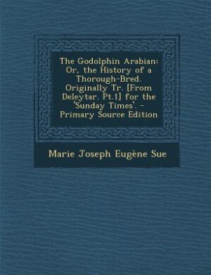 Front cover_The Godolphin Arabian