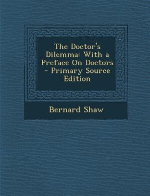 Couverture_The Doctor's Dilemma